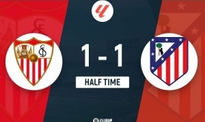 开云体育下载-半场-马竞暂1-1塞维利亚 加拉格尔造点阿尔瓦雷斯点射